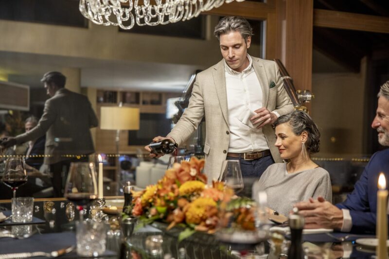 fabian serving wine